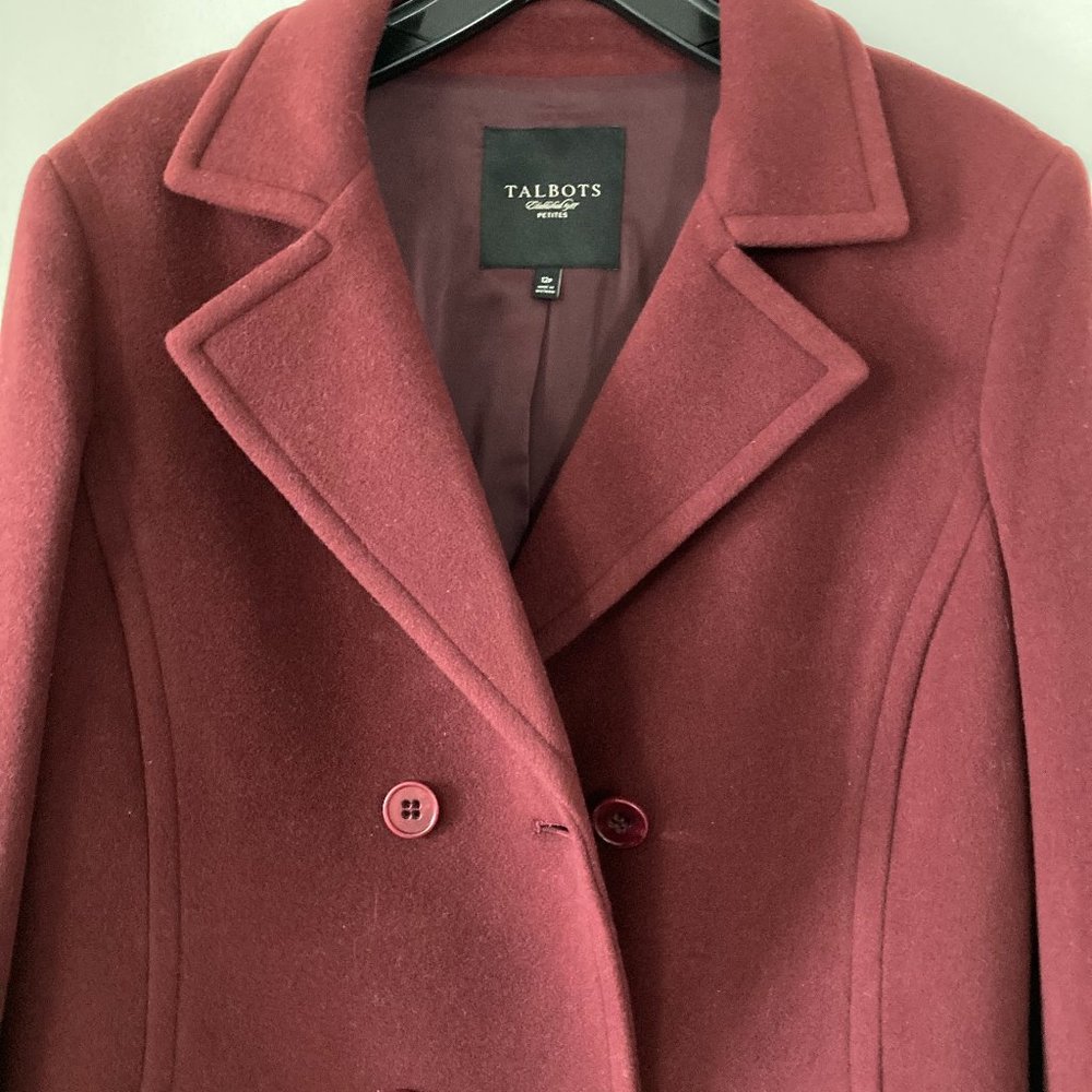 Talbots Soft Wool Coat